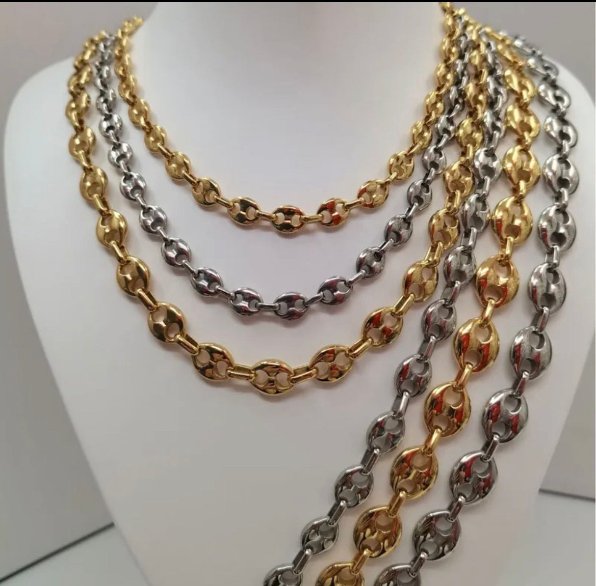 Coffe bean necklace