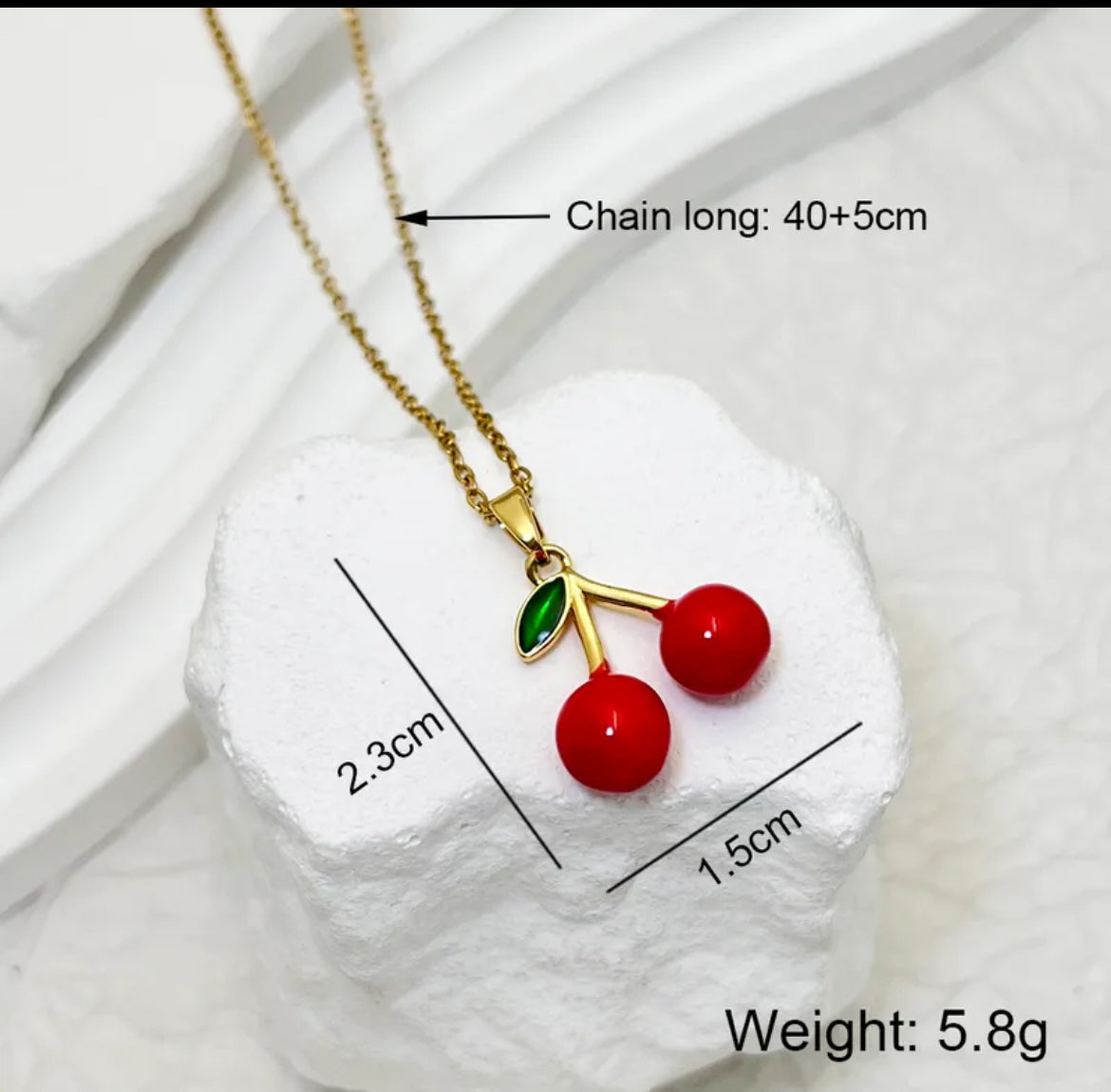 Cherry clam Neck