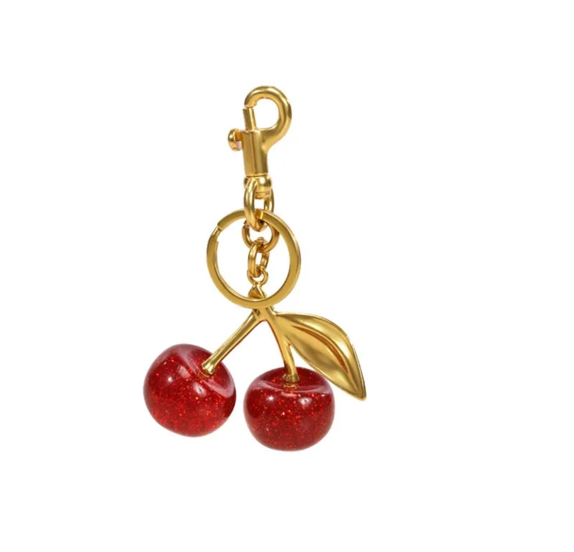 CHERRY KEYCHAIN