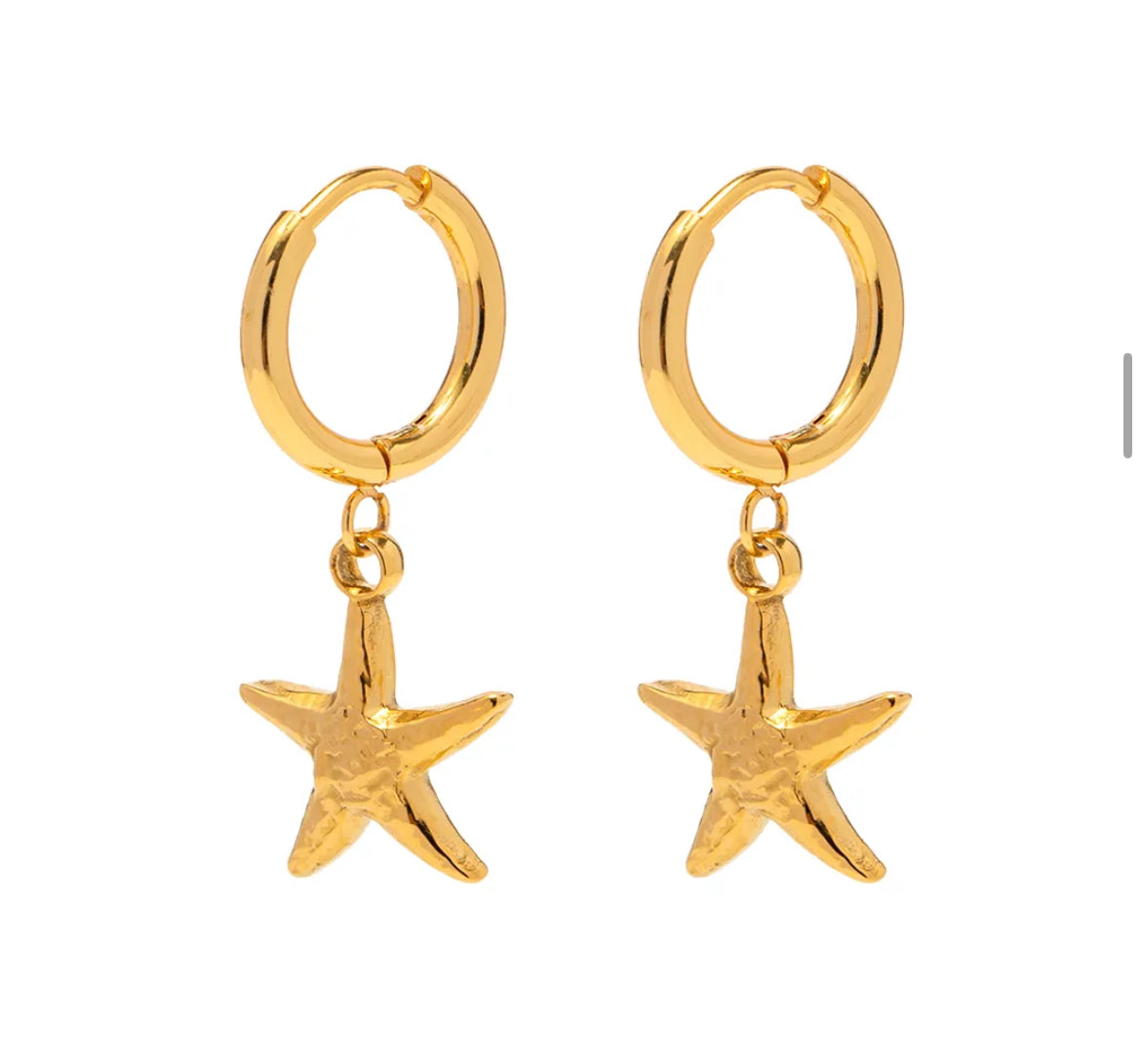 Starfish earring
