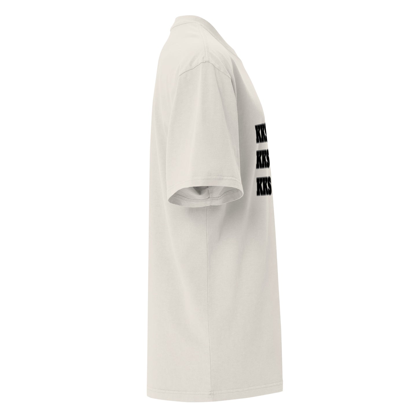 Camiseta oversize con efecto desgastado