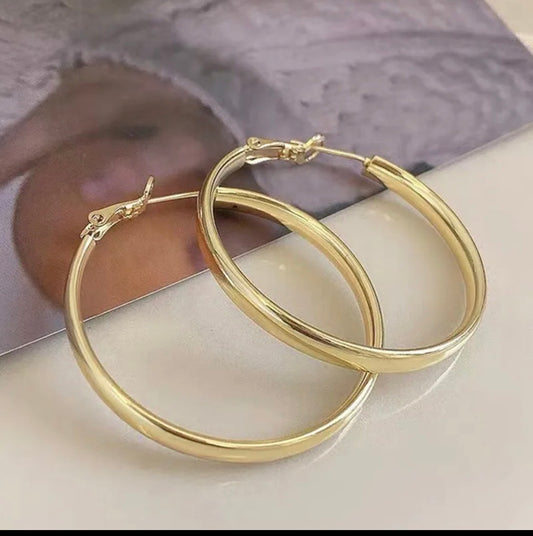 Argollas clásicas medíanas