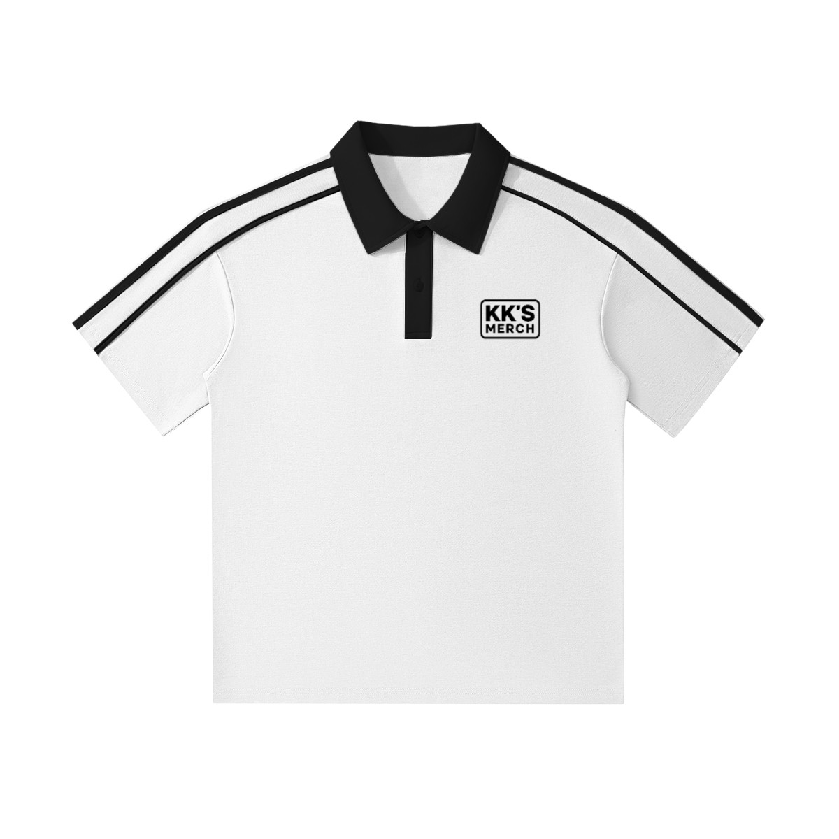 Unisex Contrast Collar Short-Sleeve Polo Shirt（240GSM）