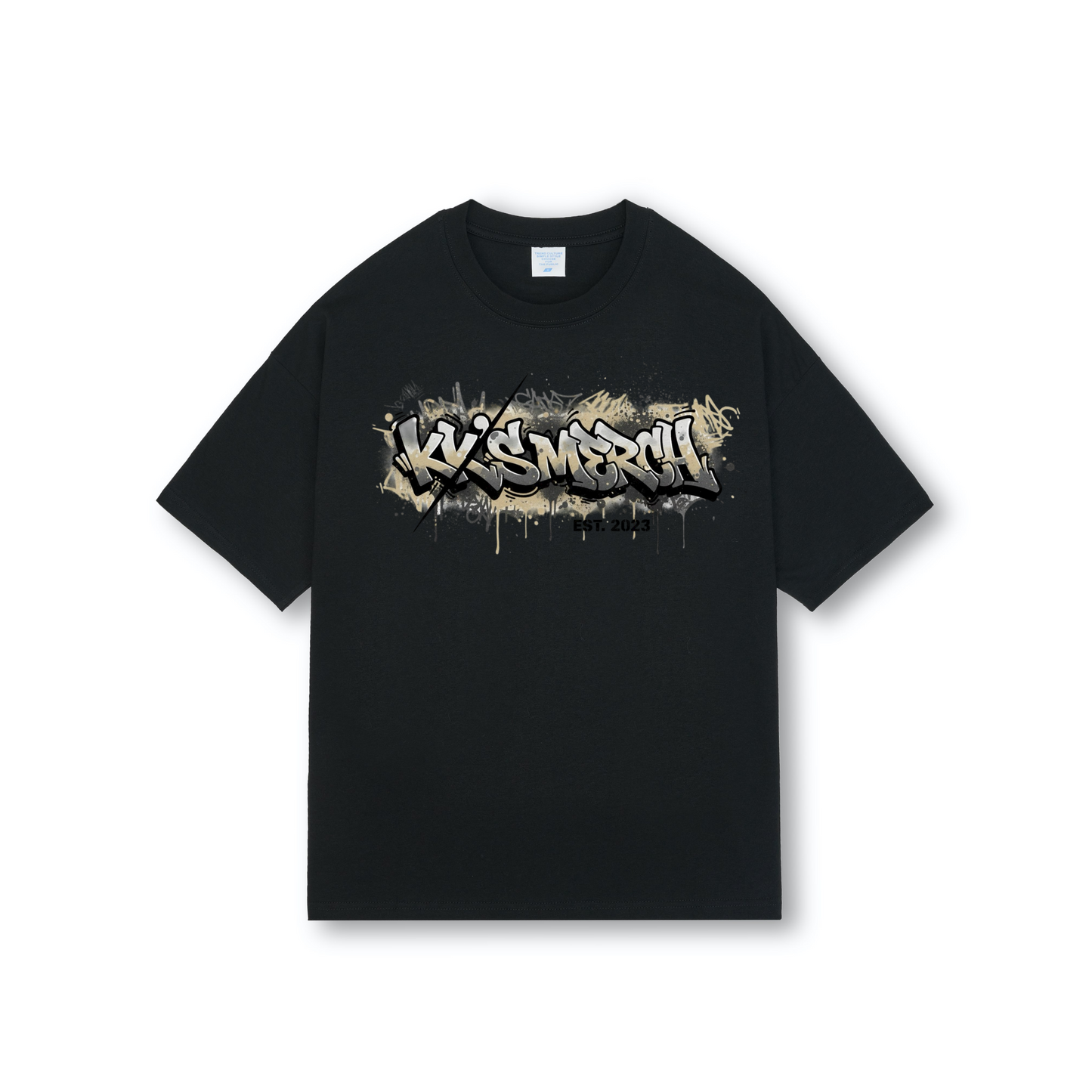 240GSM Unisex Oversized  Drop Shoulders T-shirt