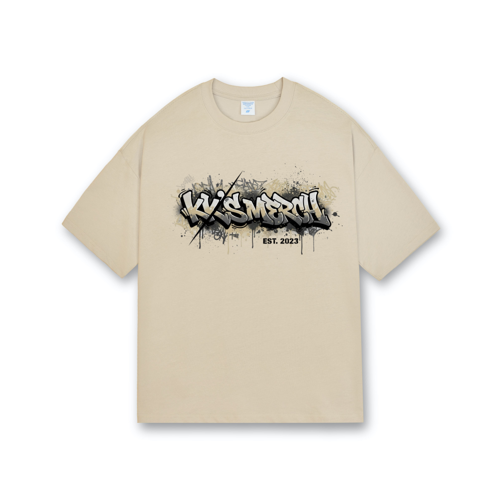 240GSM Unisex Oversized  Drop Shoulders T-shirt