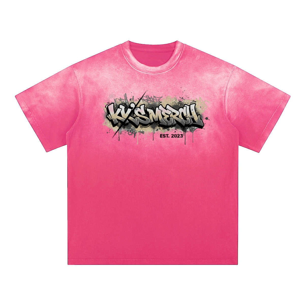 270GSM Unisex Washed Gradient T-Shirt