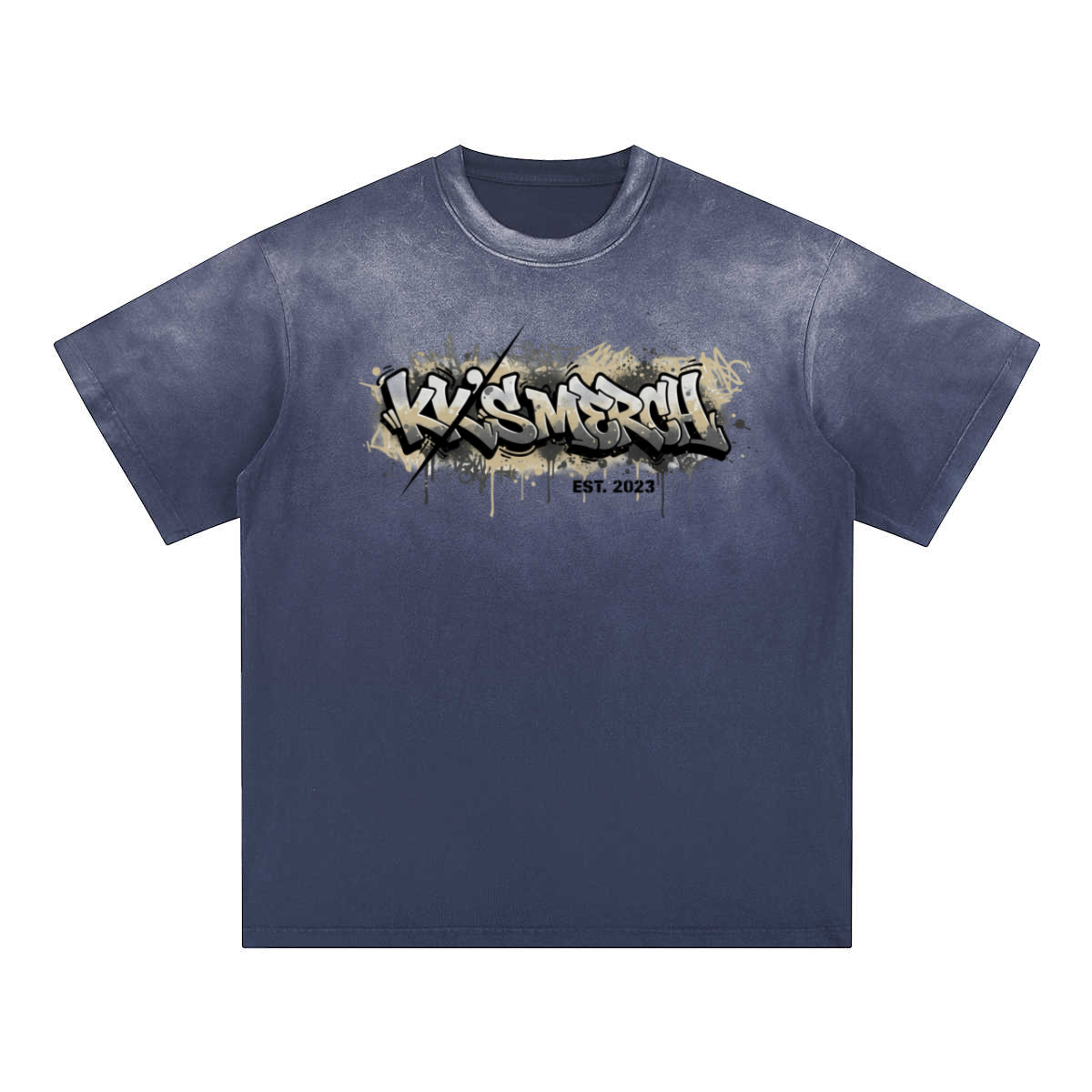 270GSM Unisex Washed Gradient T-Shirt