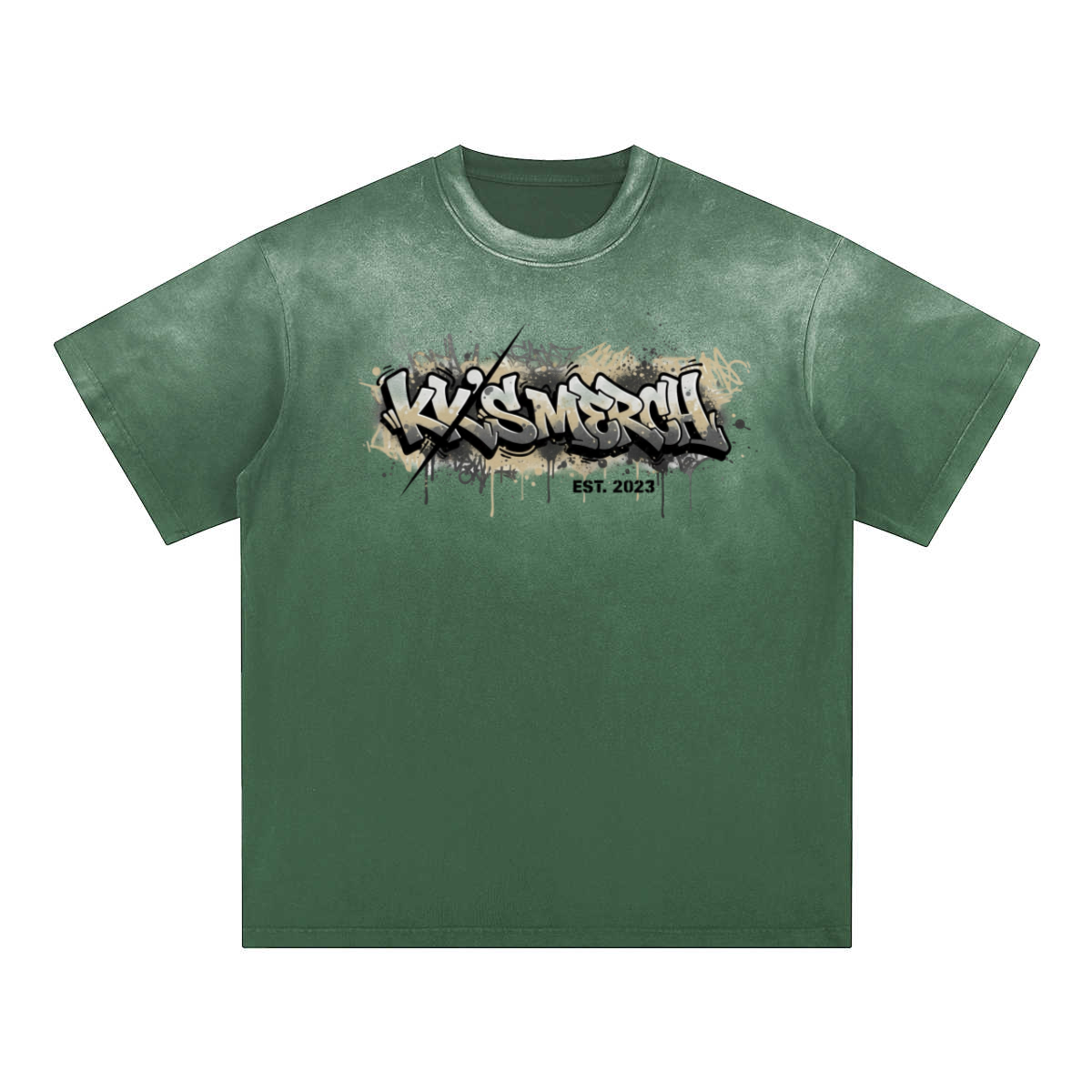 270GSM Unisex Washed Gradient T-Shirt