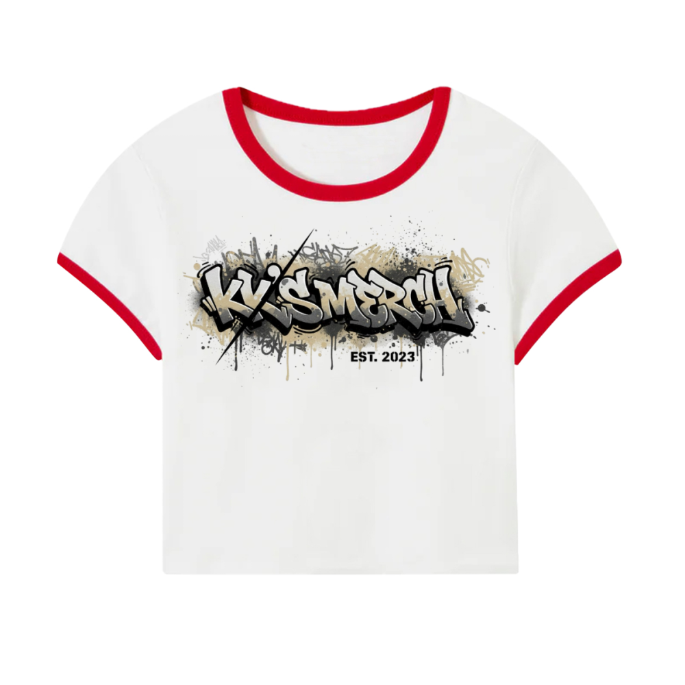 Core Baby Tee Color Ribbing(200GSM)