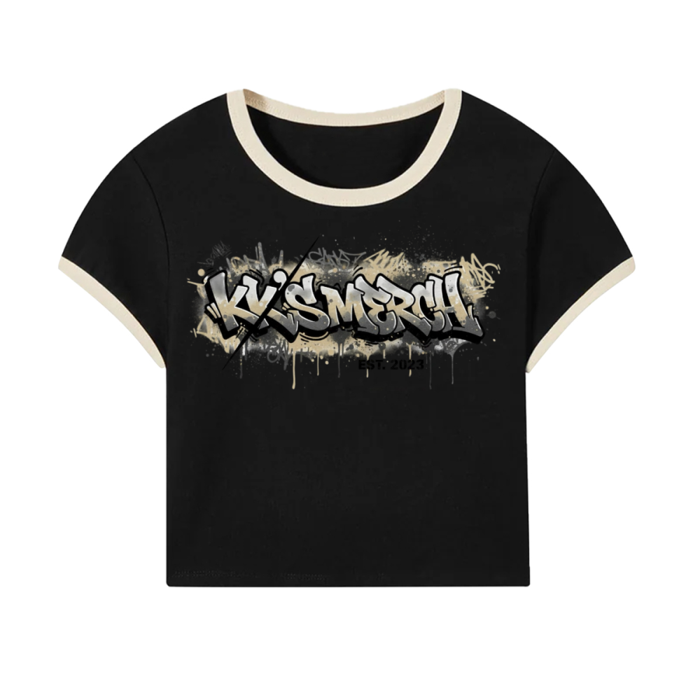 Core Baby Tee Color Ribbing(200GSM)