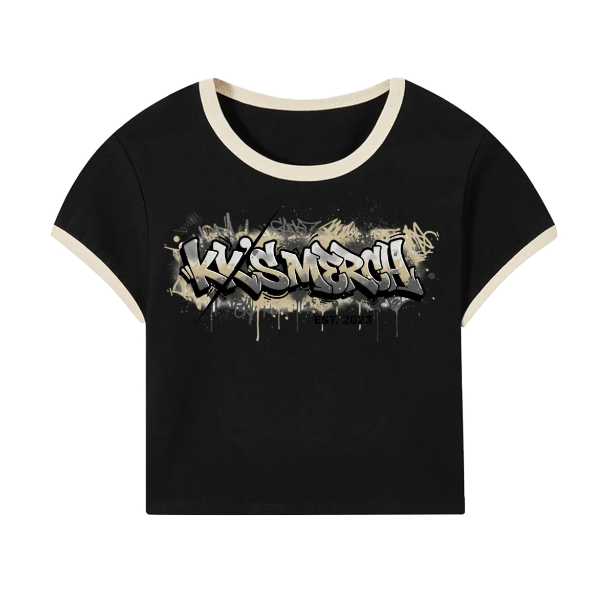 Core Baby Tee Color Ribbing(200GSM)