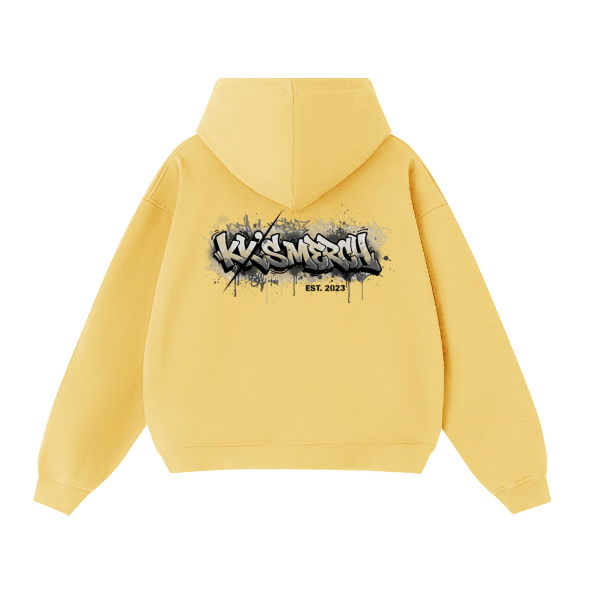 Unisex Cropped Double-Zip Hoodie (460 GSM)