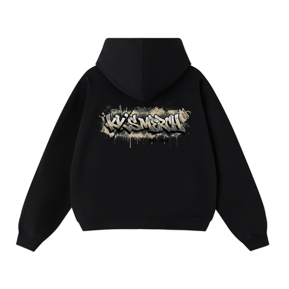 Unisex Cropped Double-Zip Hoodie (460 GSM)