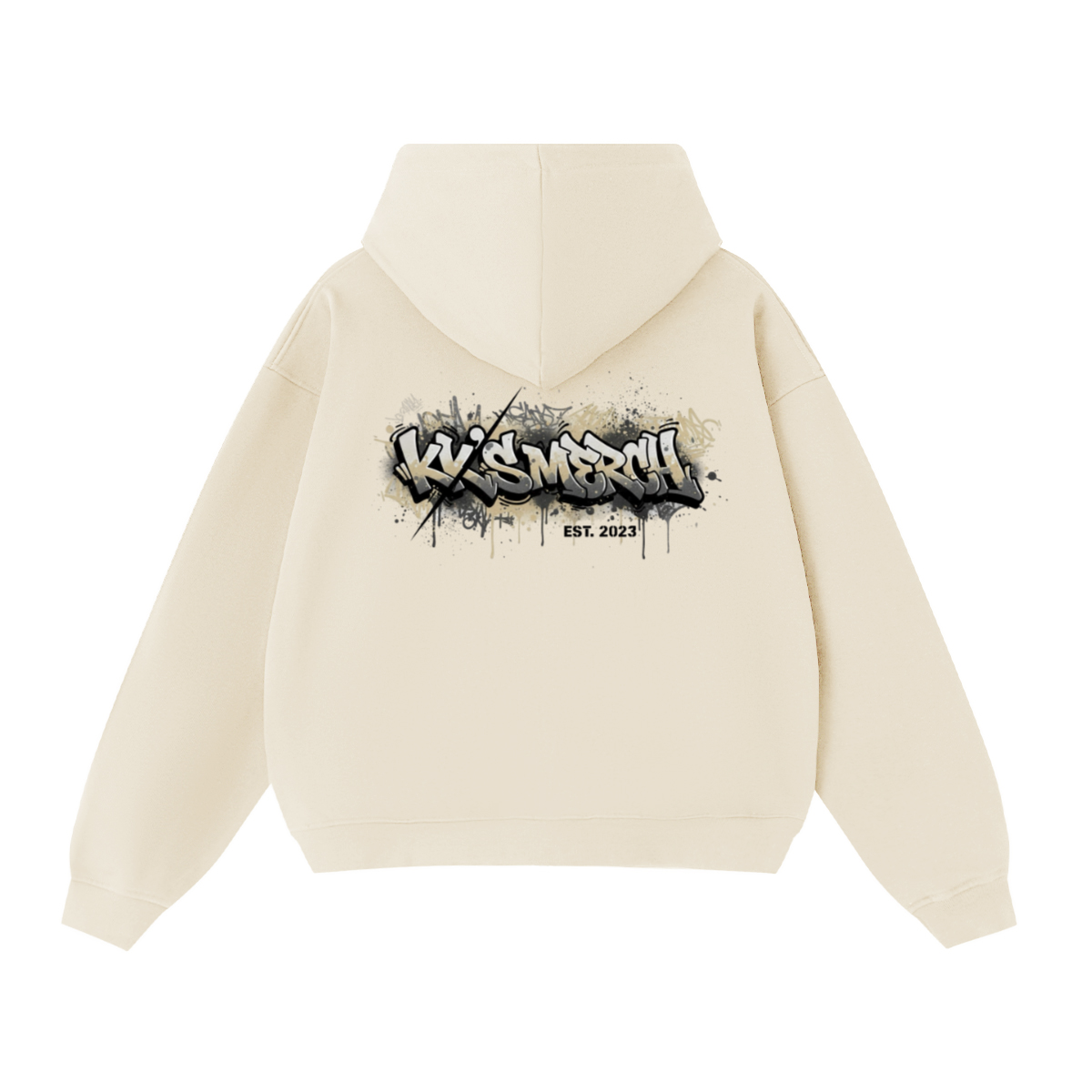 Unisex Cropped Double-Zip Hoodie (460 GSM)