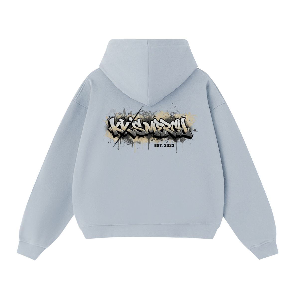 Unisex Cropped Double-Zip Hoodie (460 GSM)