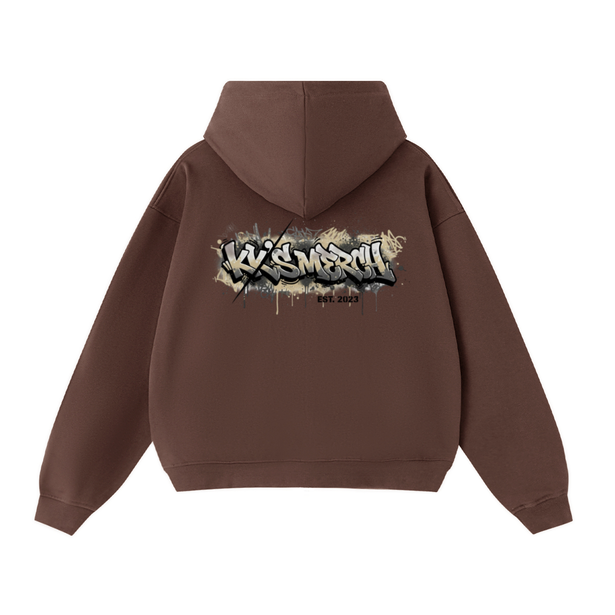 Unisex Cropped Double-Zip Hoodie (460 GSM)