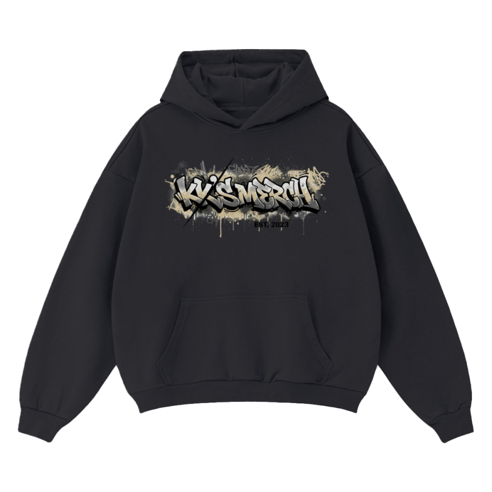 Unisex Cropped Drop Shoulder Heavyweight Oversized Hoodie(460GSM)