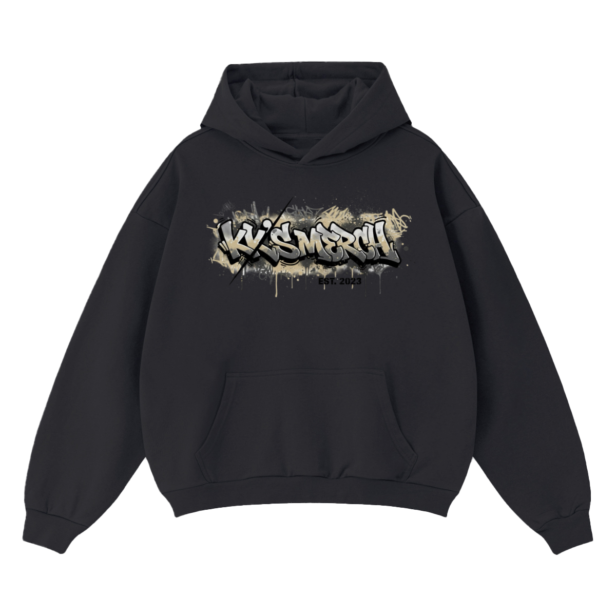 Unisex Cropped Drop Shoulder Heavyweight Oversized Hoodie(460GSM)