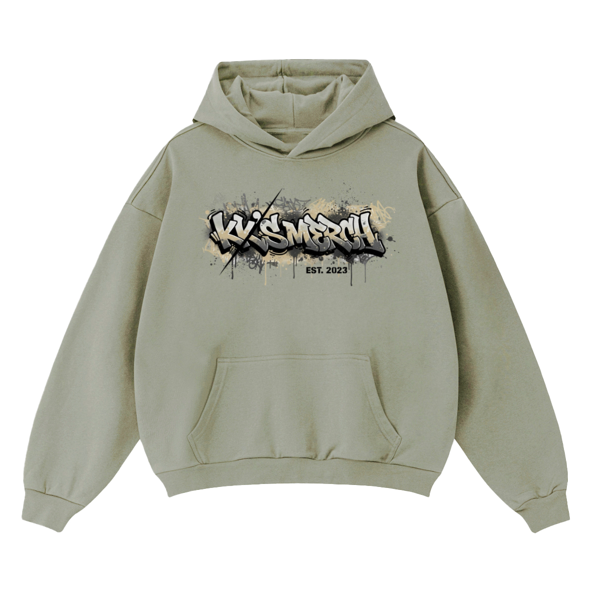 Unisex Cropped Drop Shoulder Heavyweight Oversized Hoodie(460GSM)