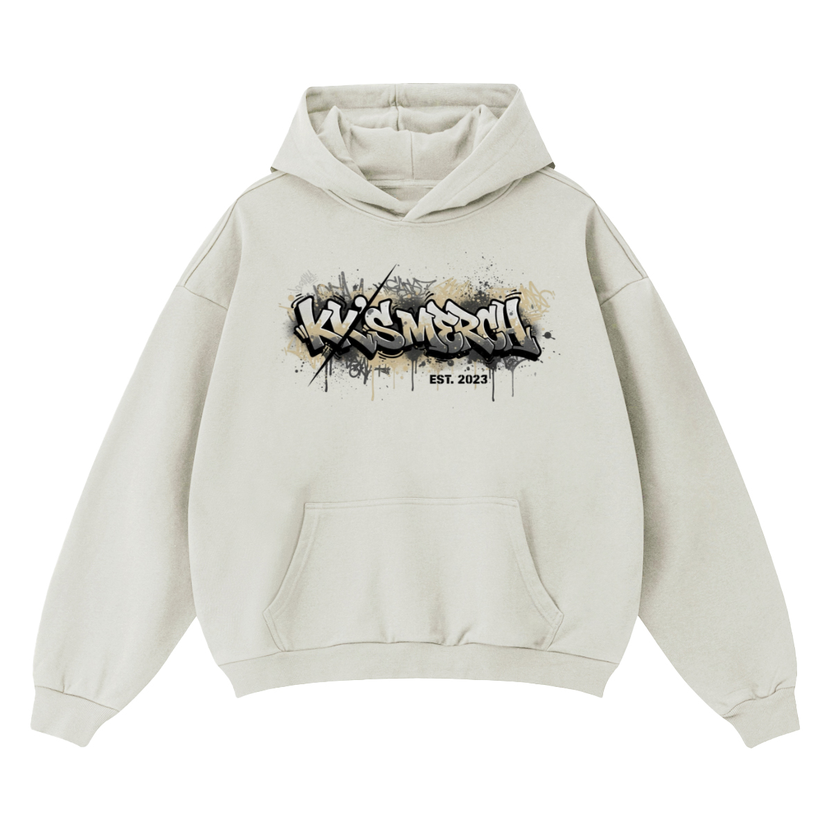 Unisex Cropped Drop Shoulder Heavyweight Oversized Hoodie(460GSM)