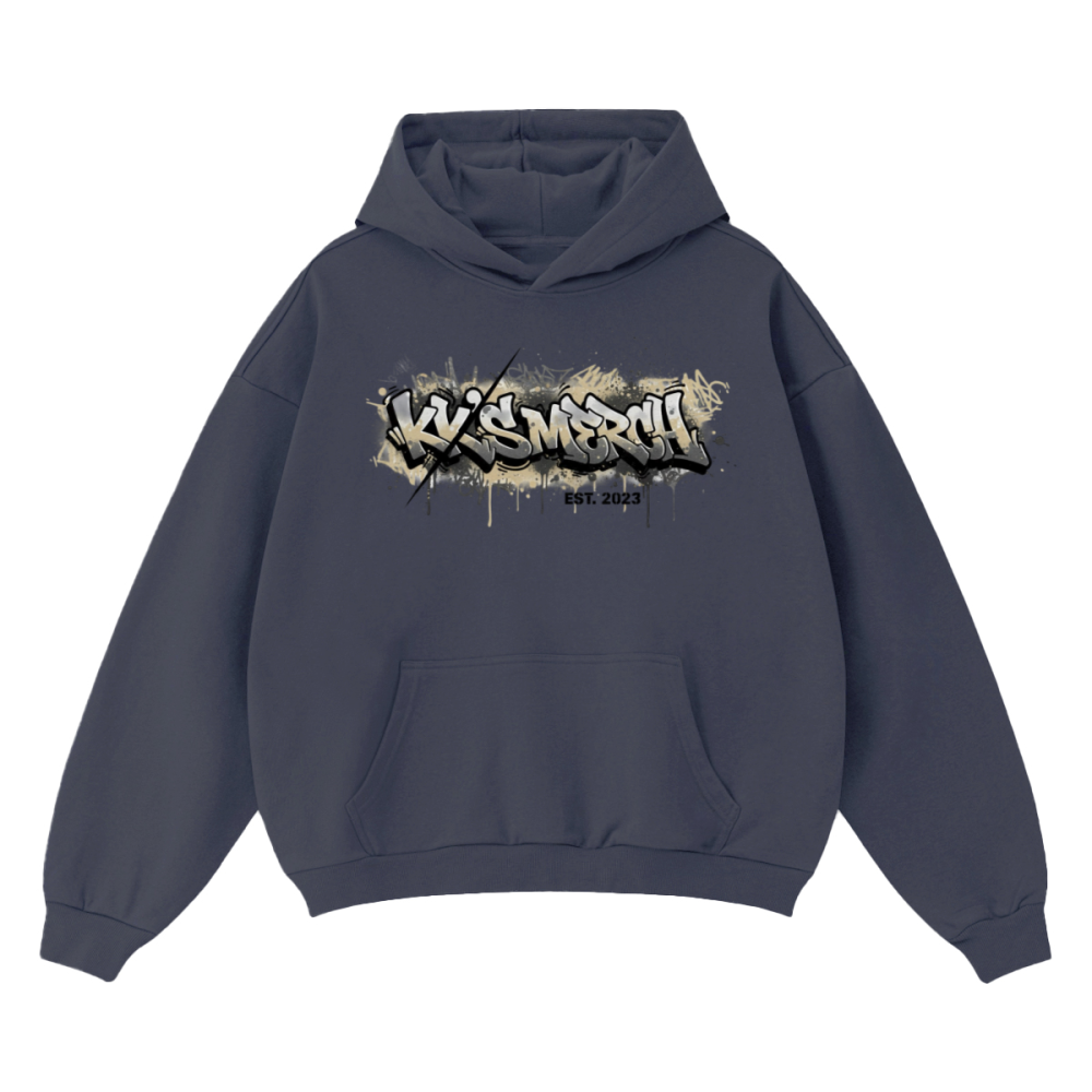 Unisex Cropped Drop Shoulder Heavyweight Oversized Hoodie(460GSM)