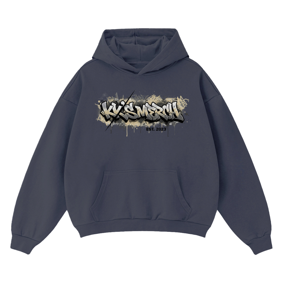 Unisex Cropped Drop Shoulder Heavyweight Oversized Hoodie(460GSM)