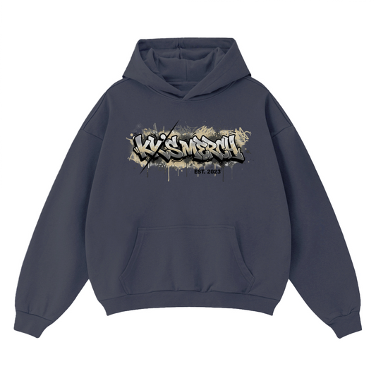 Unisex Cropped Drop Shoulder Heavyweight Oversized Hoodie(460GSM)