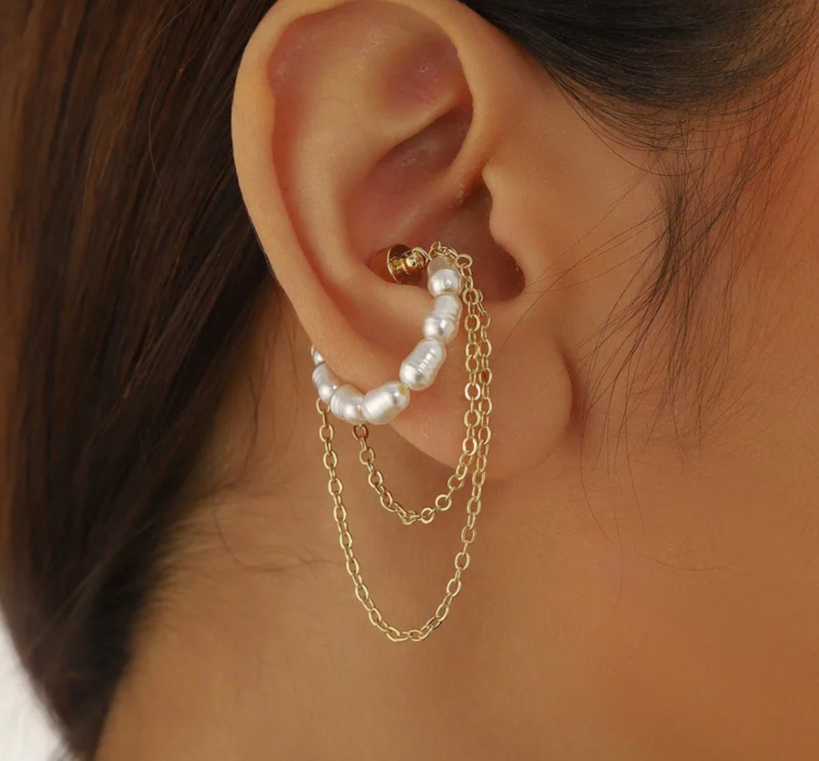 Étnico con perlas