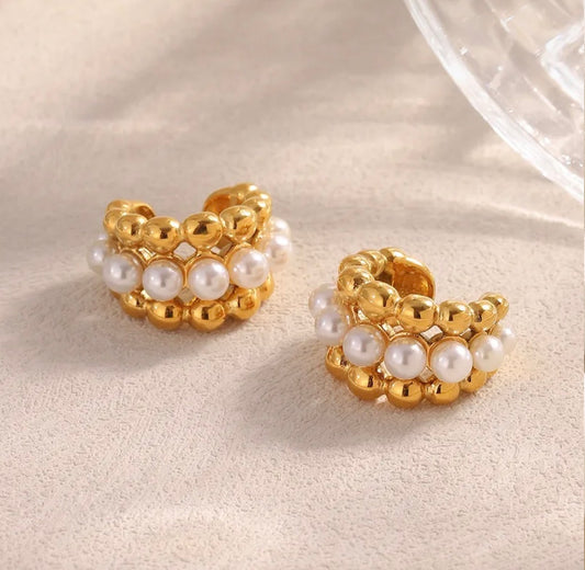 Ear cuff perla del mar