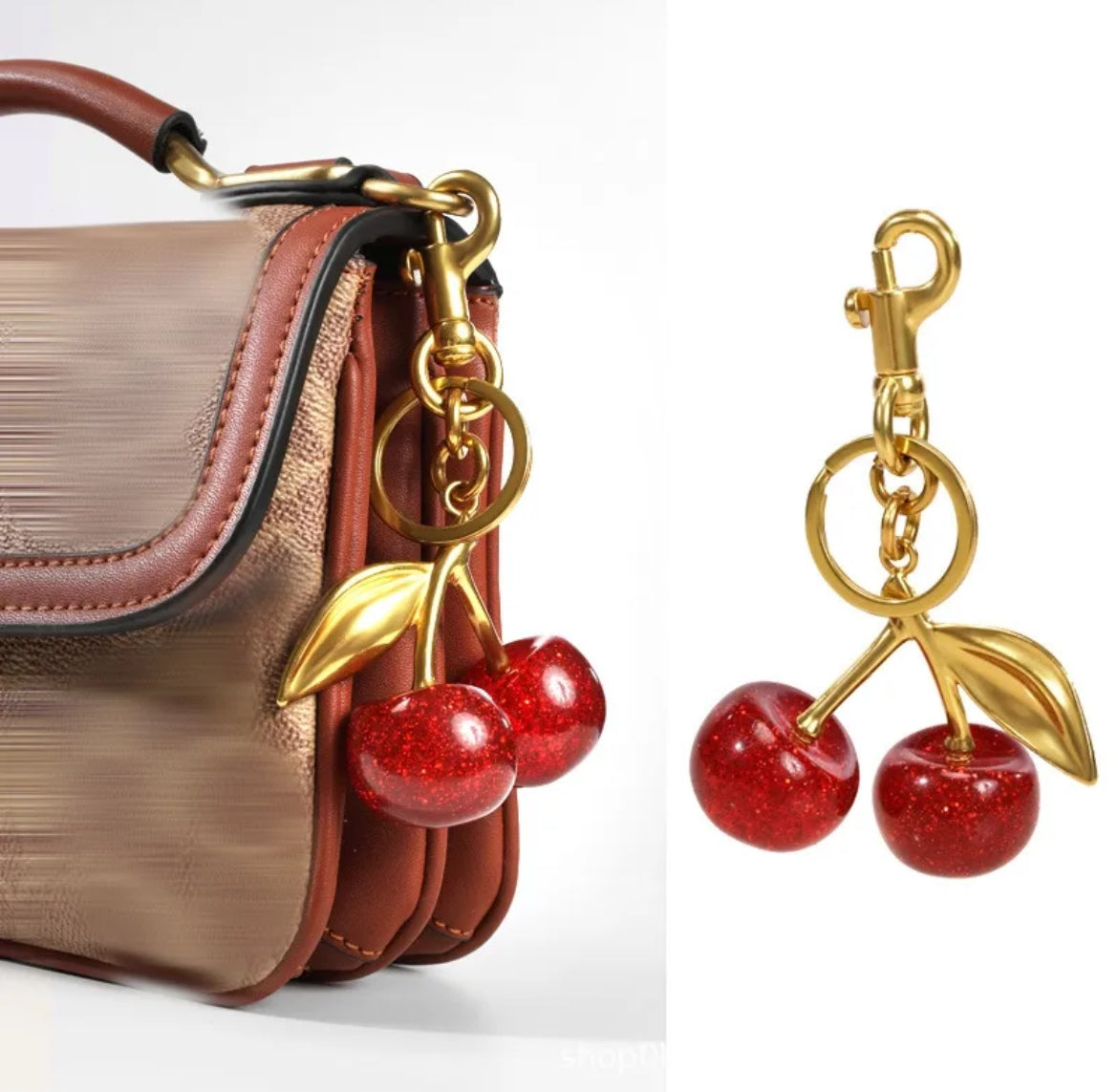 CHERRY KEYCHAIN